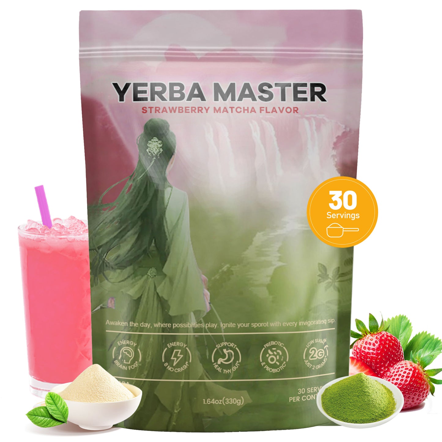 Yerba Mate Instant Tea Powder