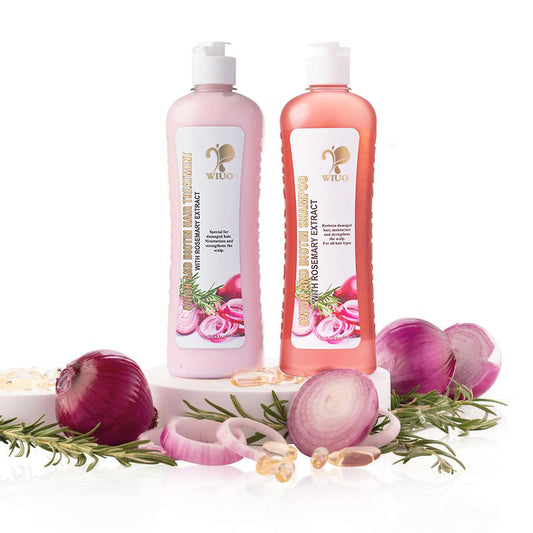 Onion Biotin and Rosemary Shampoo & Treatment Set