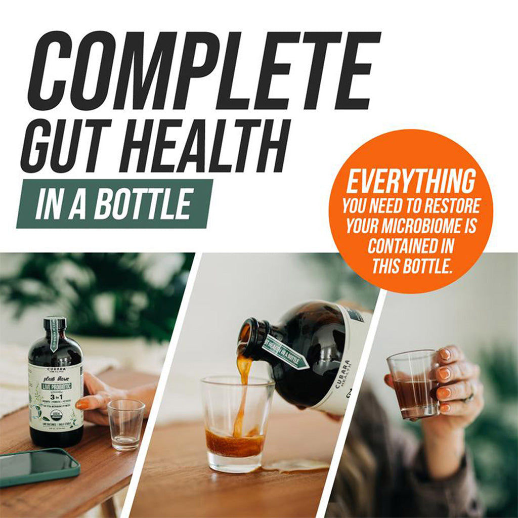 Live Probiotic | 3-in-1 Prebiotic Probiotic & Postbiotic