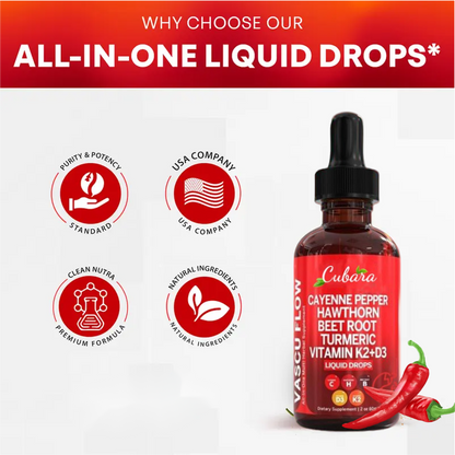 Cayenne Pepper Drops | Vascu Flow