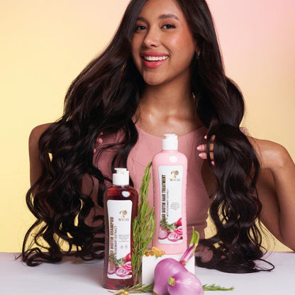 Onion Biotin and Rosemary Shampoo & Treatment Set