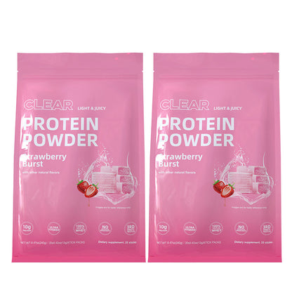 Clear Protein Powder, Strawberry Burst, Grass-Fed Whey, 20g Protein
