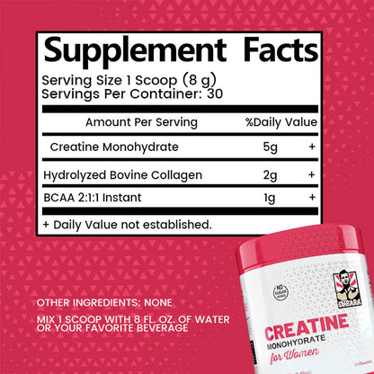 Creatine Monohydrate for Women