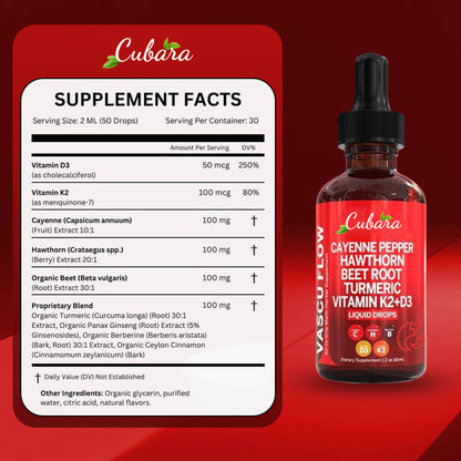 Cayenne Pepper Drops | Vascu Flow