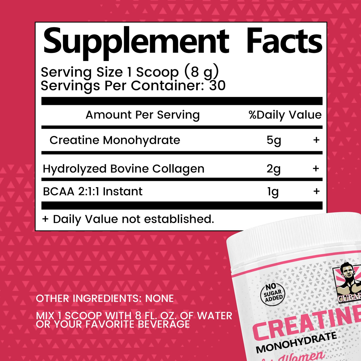Creatine Monohydrate for Women
