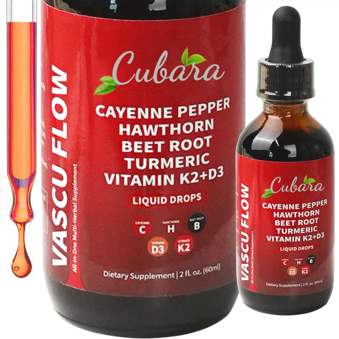 Cayenne Pepper Drops | Vascu Flow