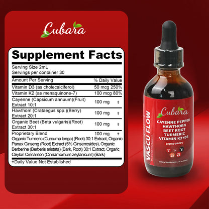 Cayenne Pepper Drops | Vascu Flow