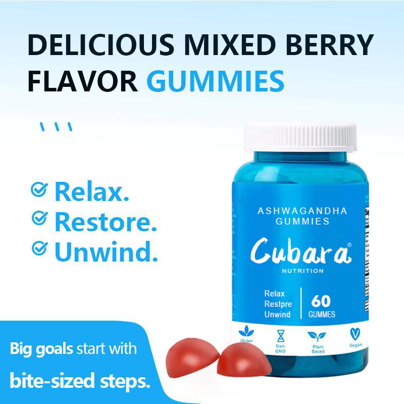 Ashwagandha Gummies & Vitamin D Gummy - Relax. Restore. Unwind.