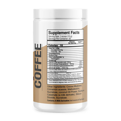 Slim Coffee Cappuccino Flavor Beverage Creamy
